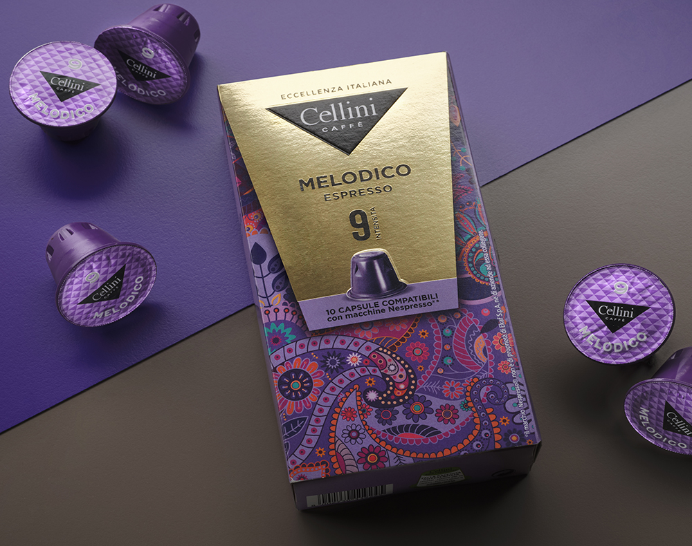 CAFE CELLINI INTENSO N°1010+1 Capsules compatibles Nespresso - Piccole Cose  Bottega e Pasta Fresca